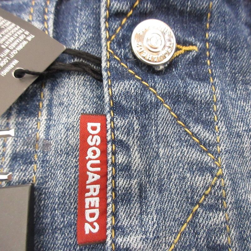 姫路東店】 DSQUARED2 | ディースクエアード デニム STAPLED MEDIUM