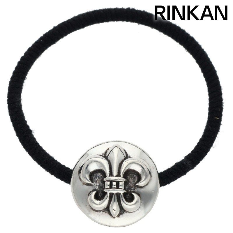 クロムハーツ HAIRBAND/BSフレアボタンヘアゴム シルバーコンチョ