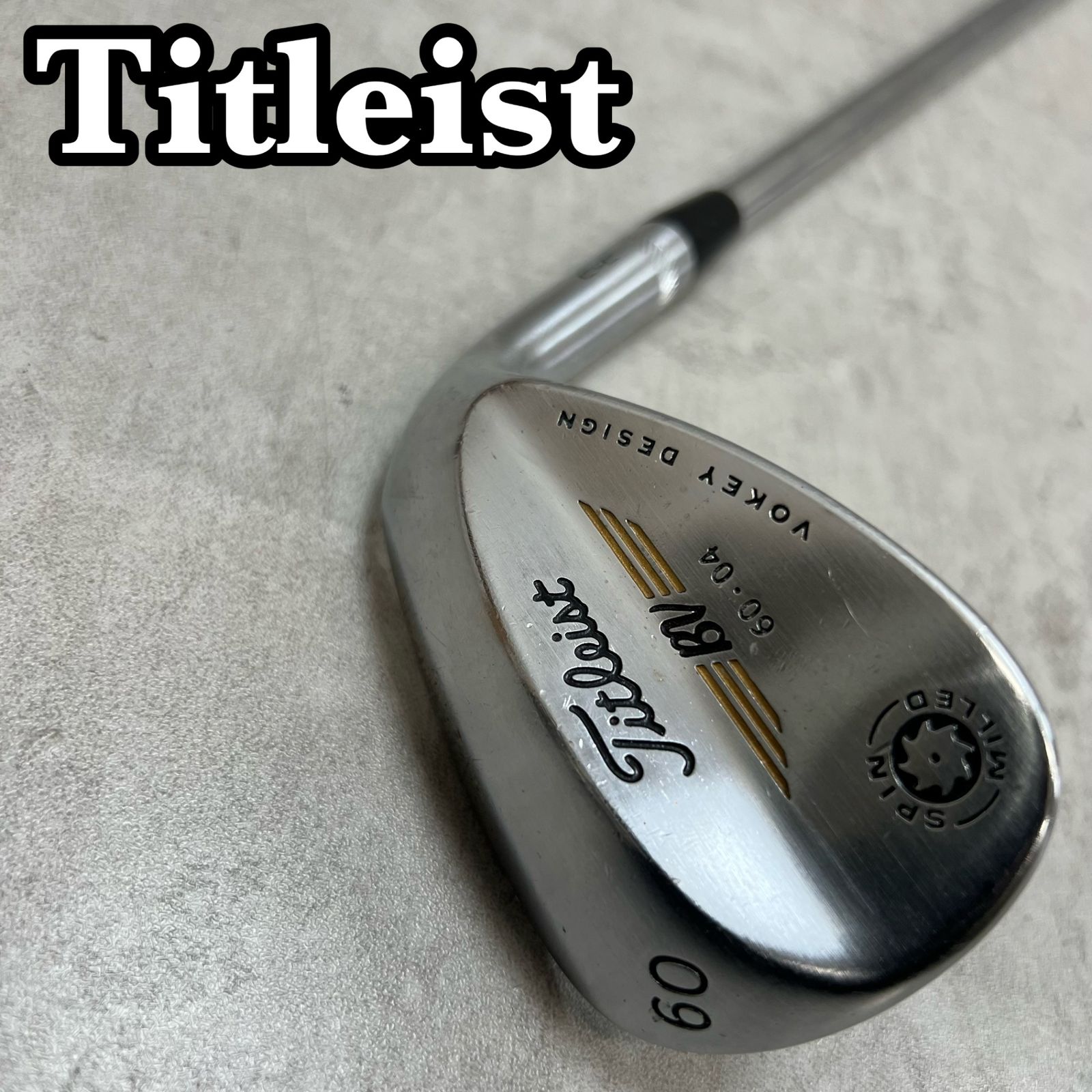 タイトリスト Vokey ボーケイデザイン SM10 ニッケル ウェッジ BV105 