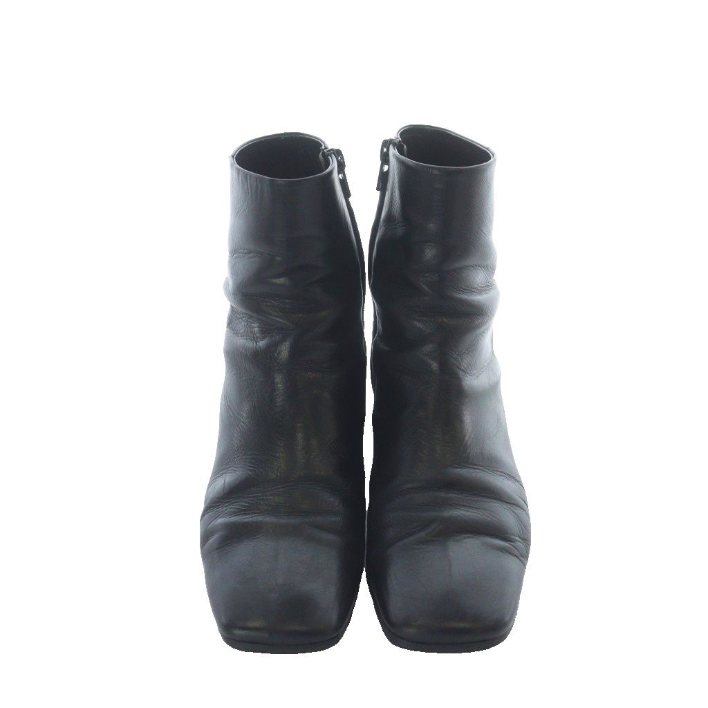 メゾンエウレカ MAISON EUREKA SQUARE TOE SHORT BOOTS 057 スクエア