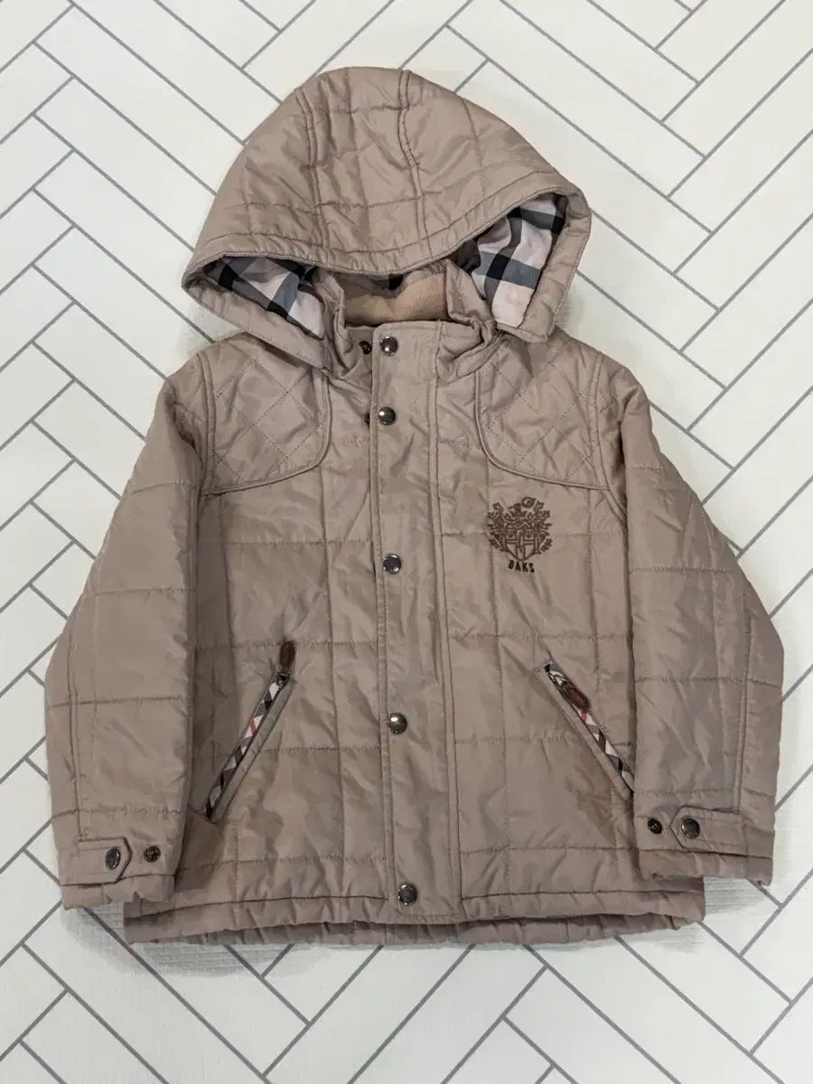 DAKS キッズ キルティングジャケット ブラック 110⁄5Y - キッズ DAKS S