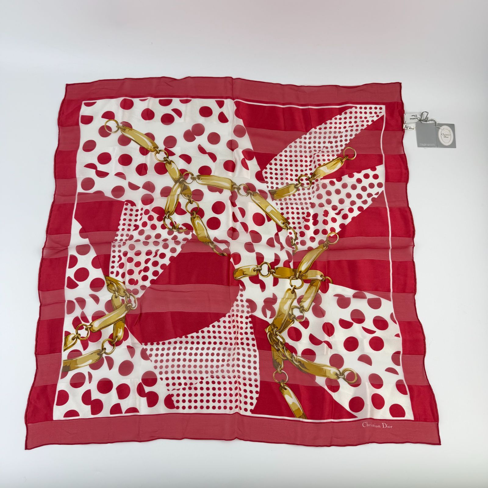 中古】Christian Dior クリスチャンディオール スカーフ マルチカラー