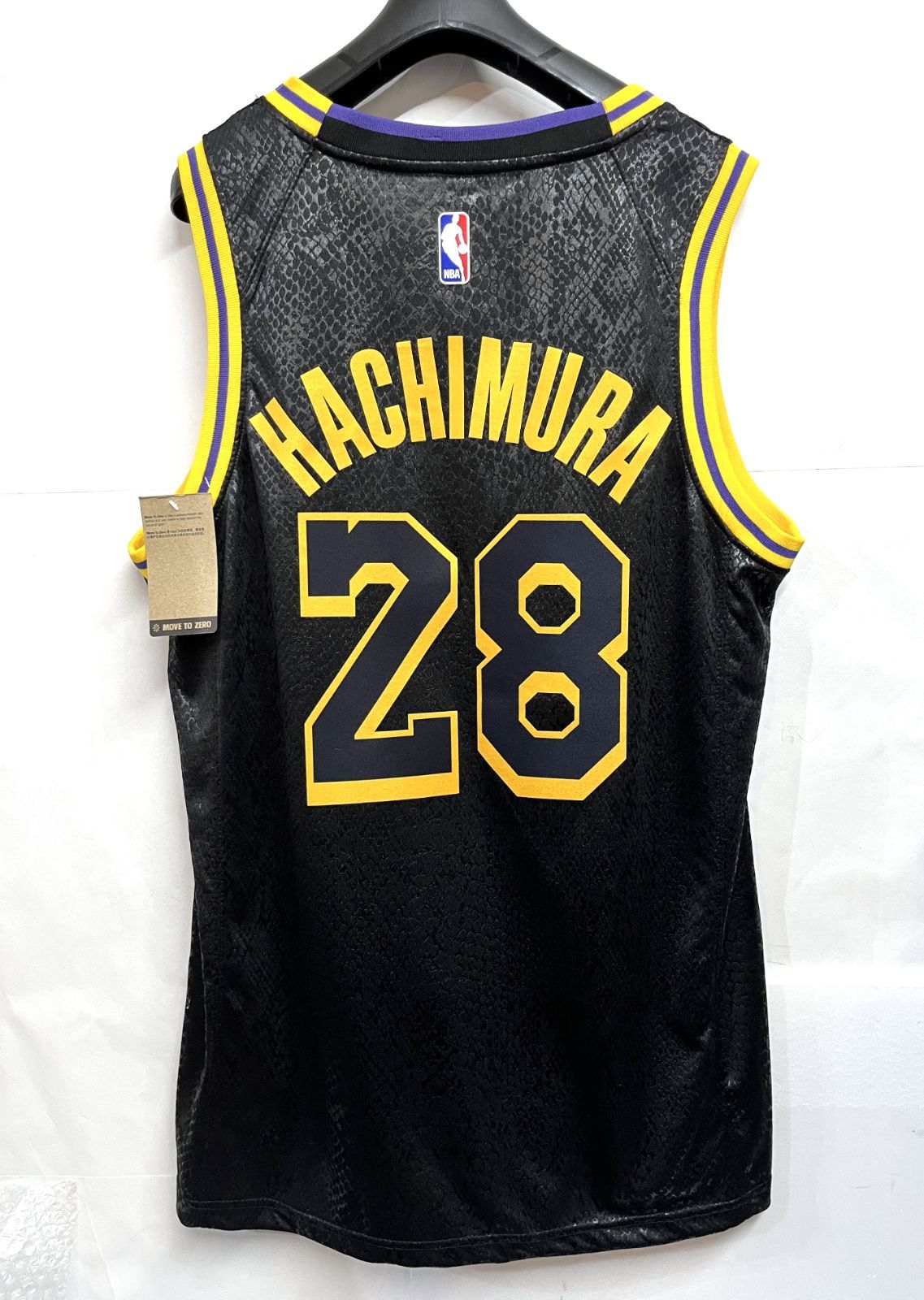 【値引6/5まで】Nike NBA Lakers 八村 28 ユニ スポンサー入 Nike NBA Lakers 八村塁 ユニフォーム 28