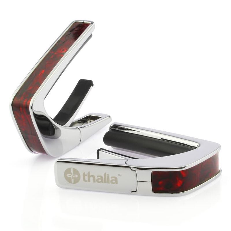 Thalia Capos ギターカポ クローム仕上げ TH-CC200-CP Crimson Paua Exotic Shell アメリカ製【並行輸入】