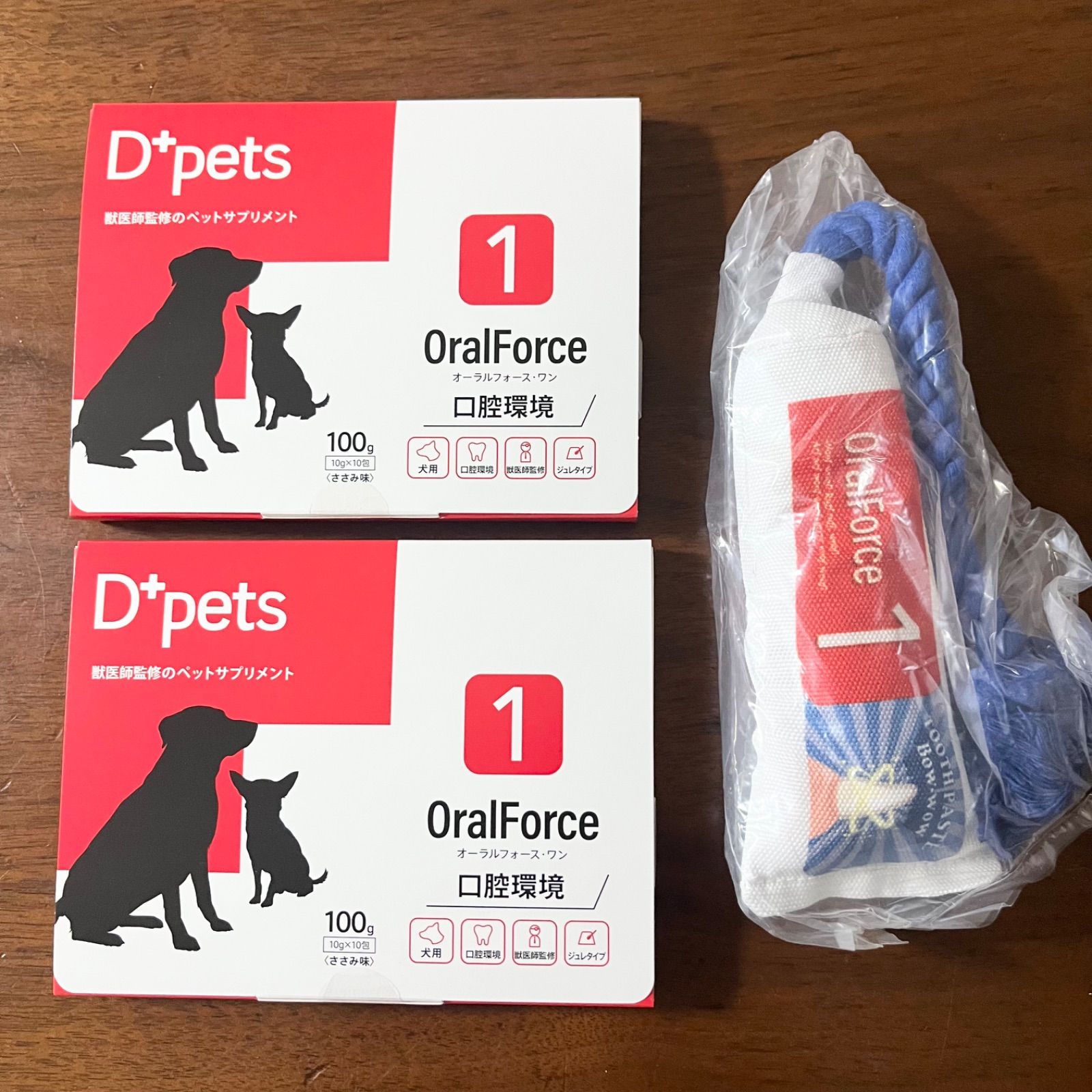 公式ショップ】OralForce1 オーラルフォースワン Dpets 10包×1箱 犬用