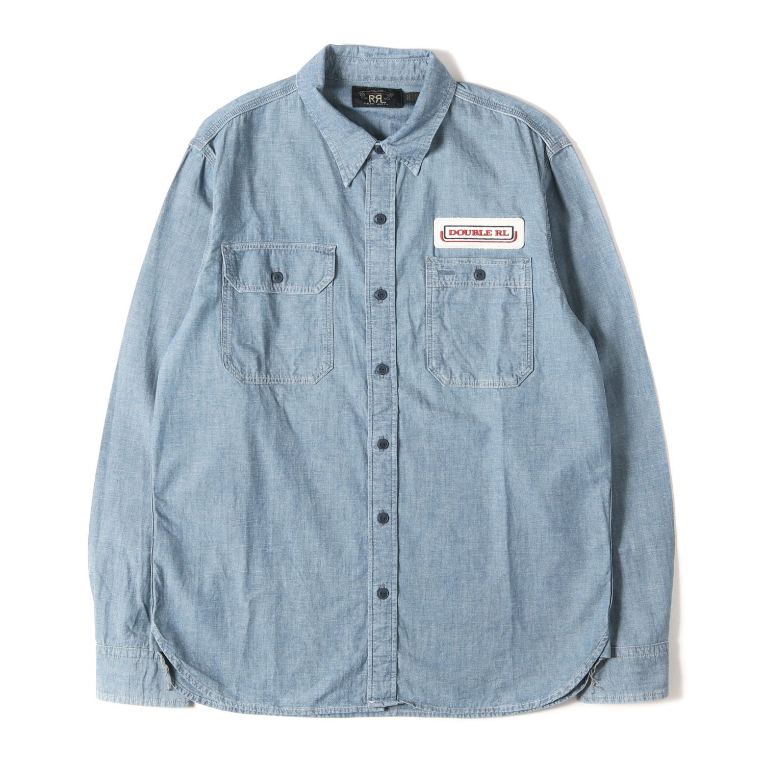 美品】RRL ダブルアールエル シャツ インディゴ サイズ:M | 近年モデル 