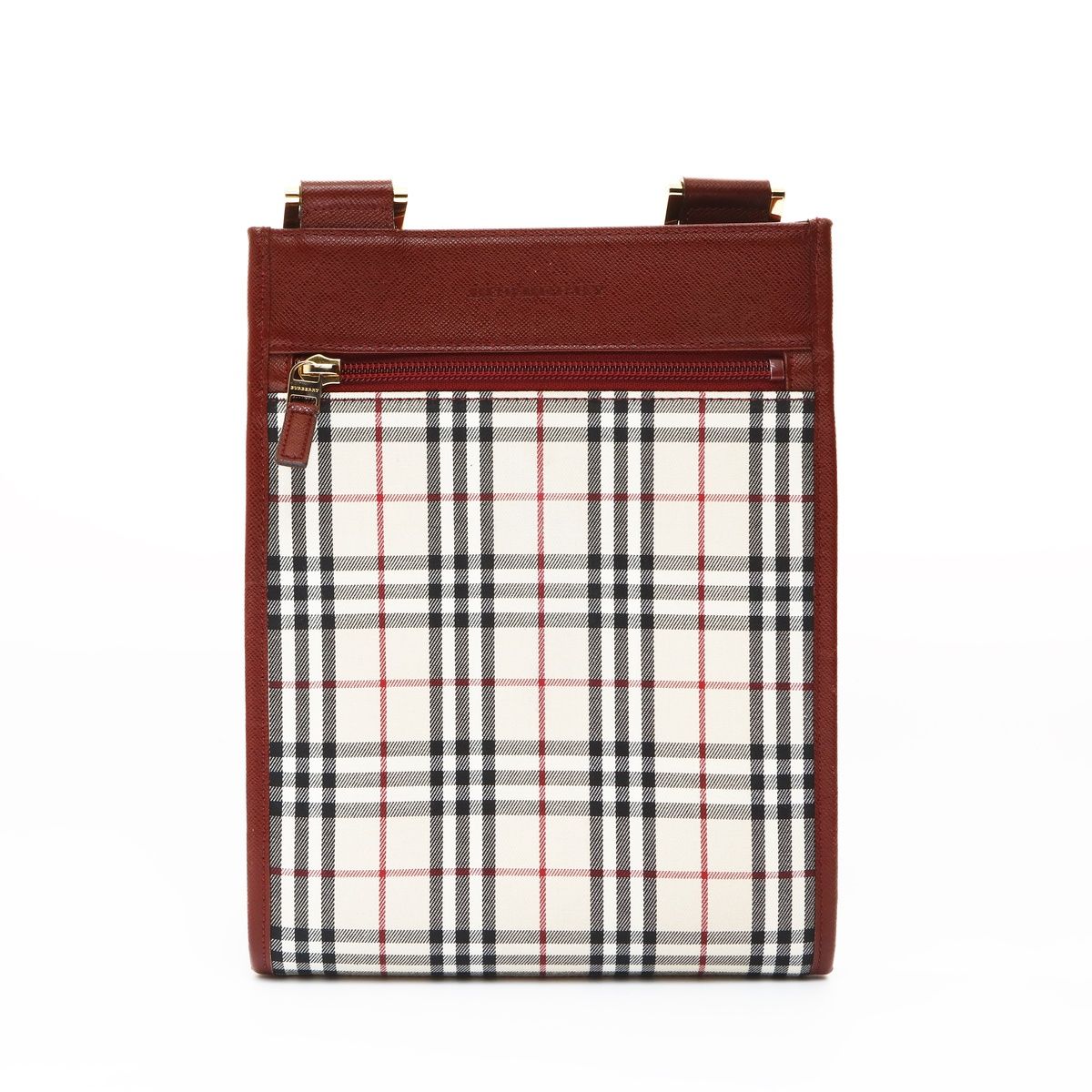 BURBERRY バーバリー ショルダーバッグ ノバチェック キャンバス