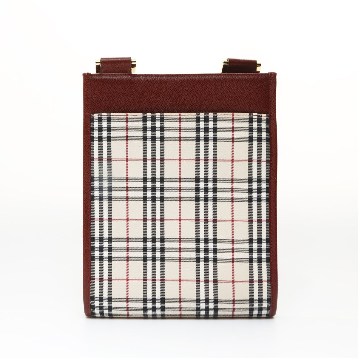 BURBERRY バーバリー ショルダーバッグ ノバチェック キャンバス