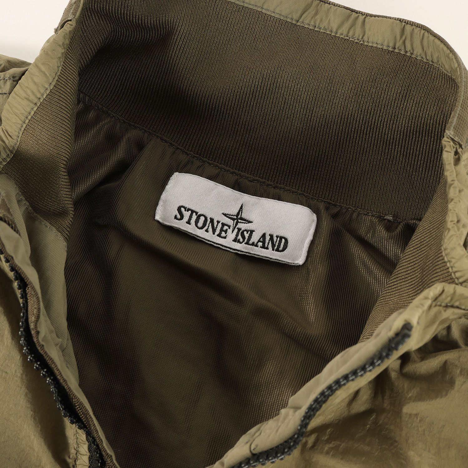 美品】STONE ISLAND ストーンアイランド ジャケット カーキ サイズ:M
