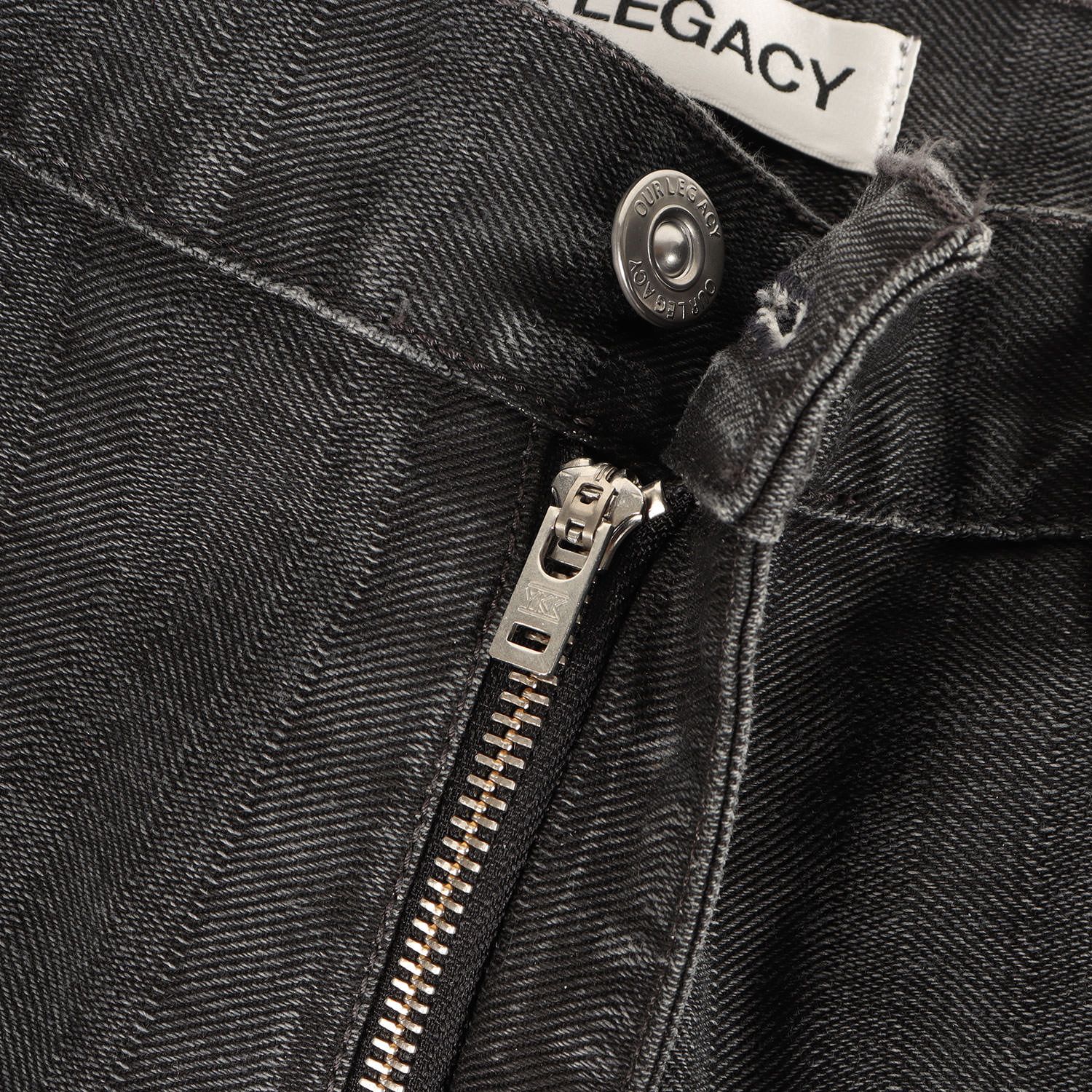 美品】OUR LEGACY アワー レガシー パンツ ブラックインディゴ サイズ