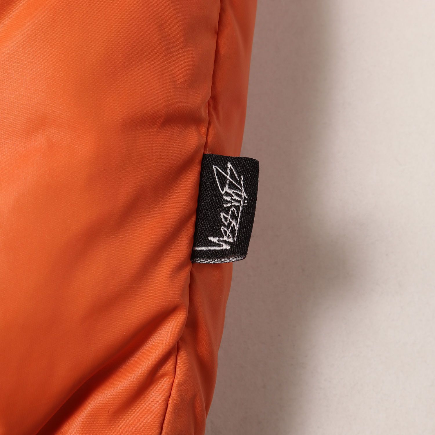 STUSSY ステューシー ベスト オレンジ ネイビー サイズ:L | 00s