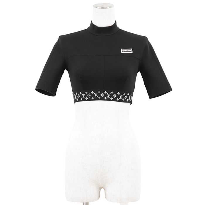 美品】LOUIS VUITTON ルイ・ヴィトン クロップドトップス サイズ 36