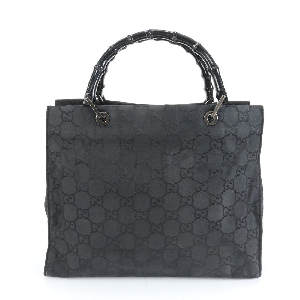 美品 グッチ バンブー GGナイロン 002 1010 トート バッグ 美品 グッチ バンブー GGナイロン 002 1010 トート バッグ