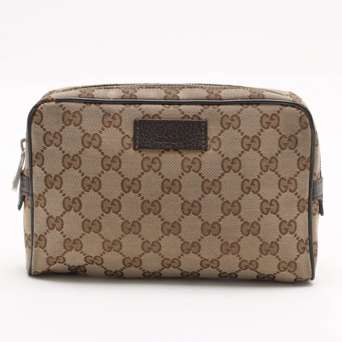 グッチ GGキャンバス 449174 レザー 2WAY ボディバッグ 斜め掛け