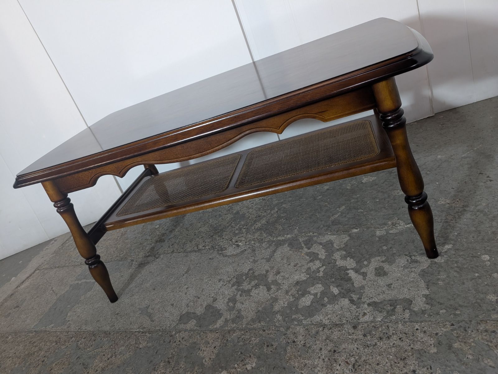 カリモク コロニアル コーヒーテーブル アンティークテーブル