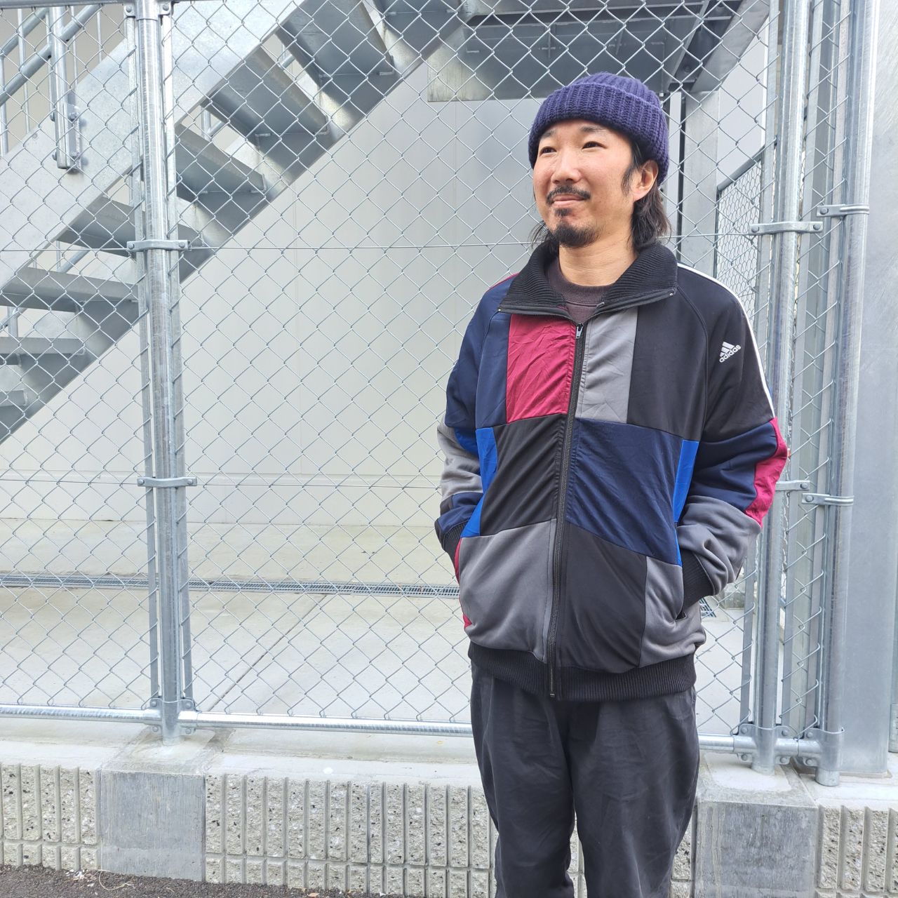 ミスターリメイクマン mr.remake man adidas リメイク パッチワーク