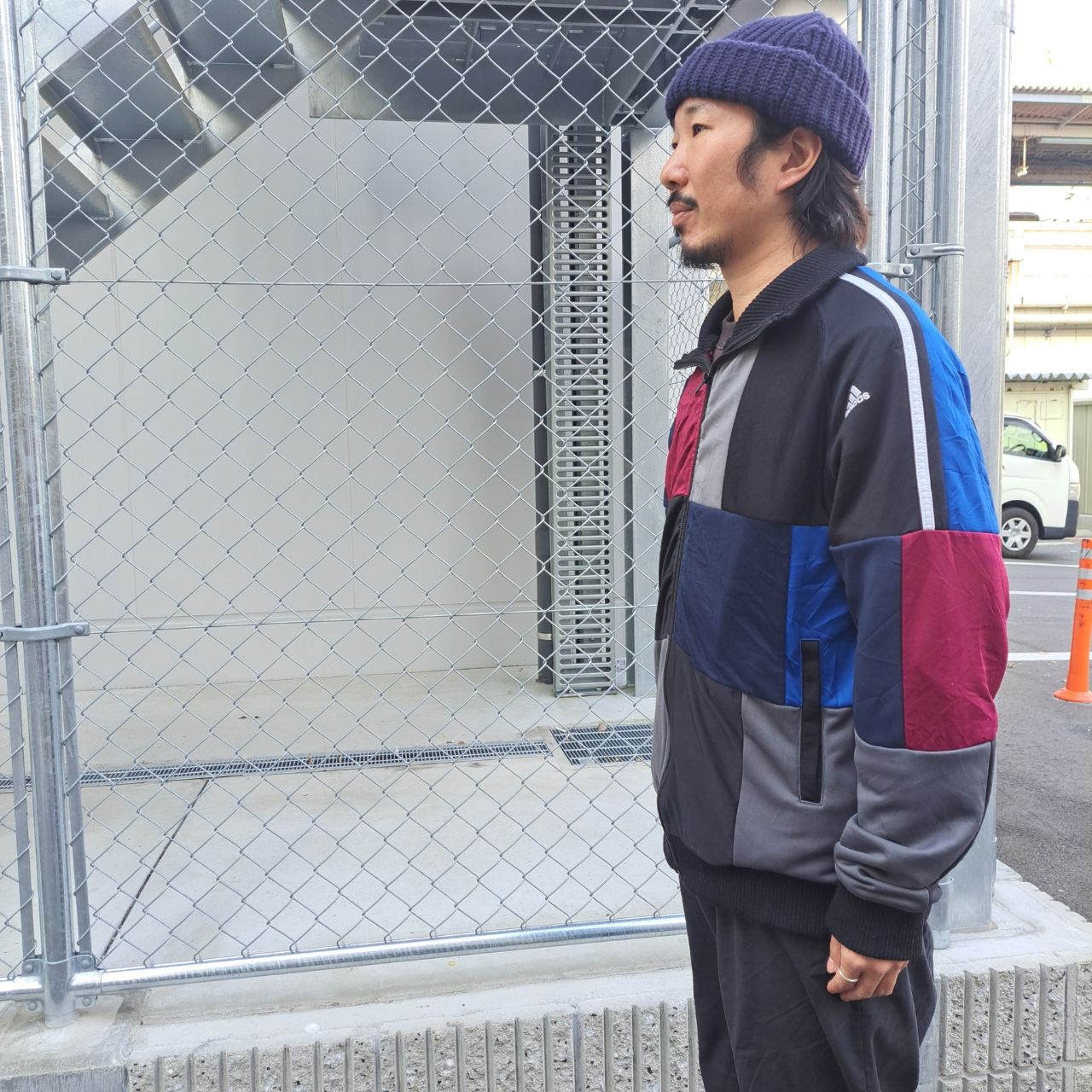 ミスターリメイクマン mr.remake man adidas リメイク パッチワーク 