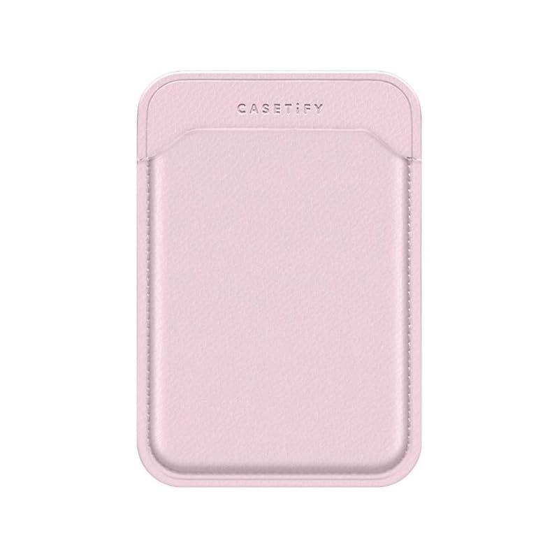 【新品】 [CASETiFY] Snappy? BioVeg Tumbled ウォレット [MagSafe 対応] - ピンク 1
