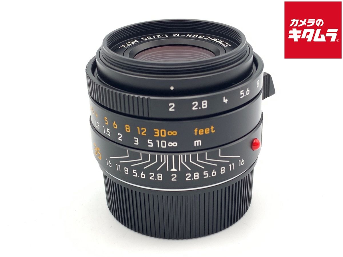 中古】 【美品】 ライカ ズミクロン M f2/35mm ASPH. ブラック - メルカリ