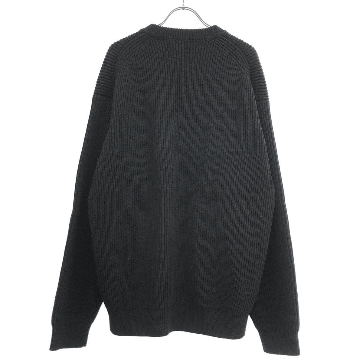 AURALEE オーラリー 21AW SUPER FINE WOOL RIB KNIT BIG CARDIGAN 