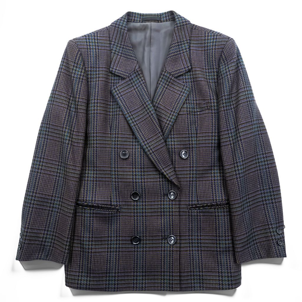 BURBERRY 90年代 ヴィンテージ ツイード ダブルブレスト テーラード