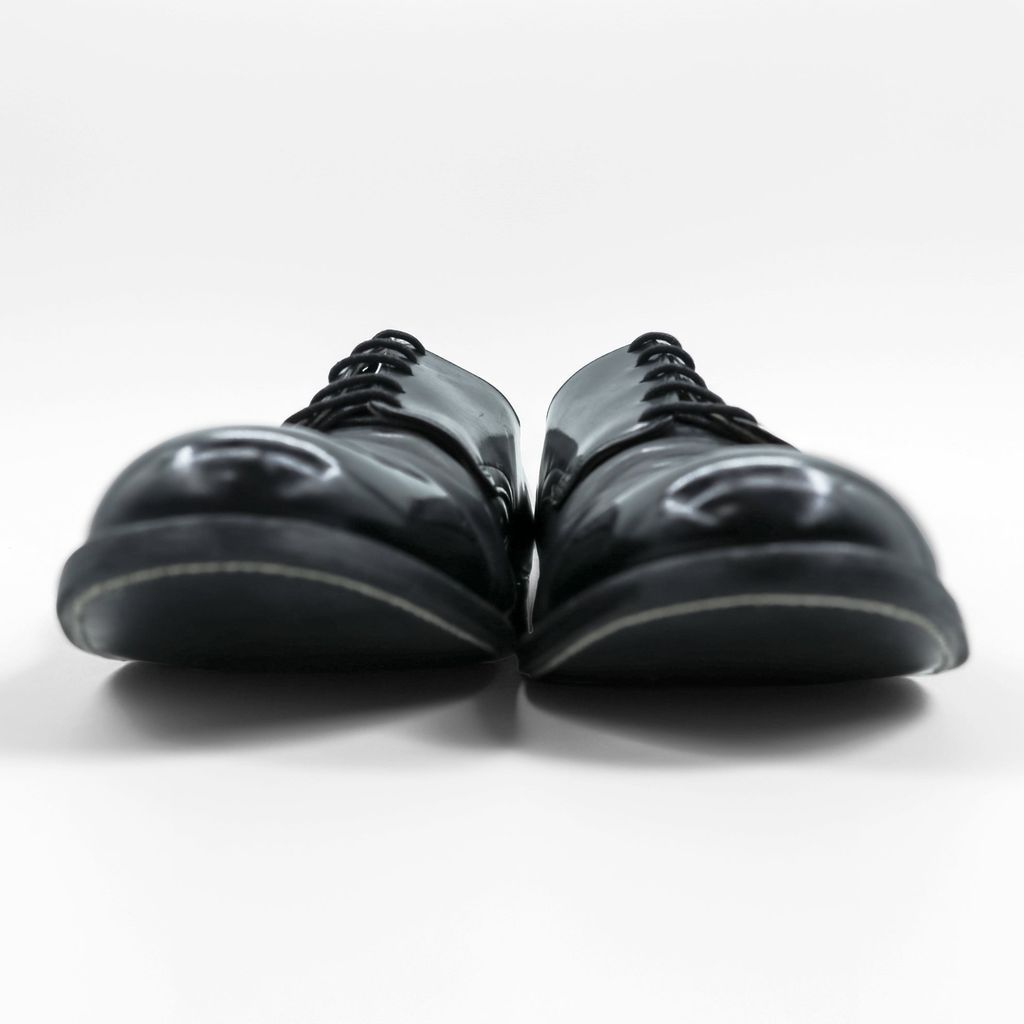 US NAVY 80年代 USA製 ヴィンテージ サービスシューズ 30cm ブラック