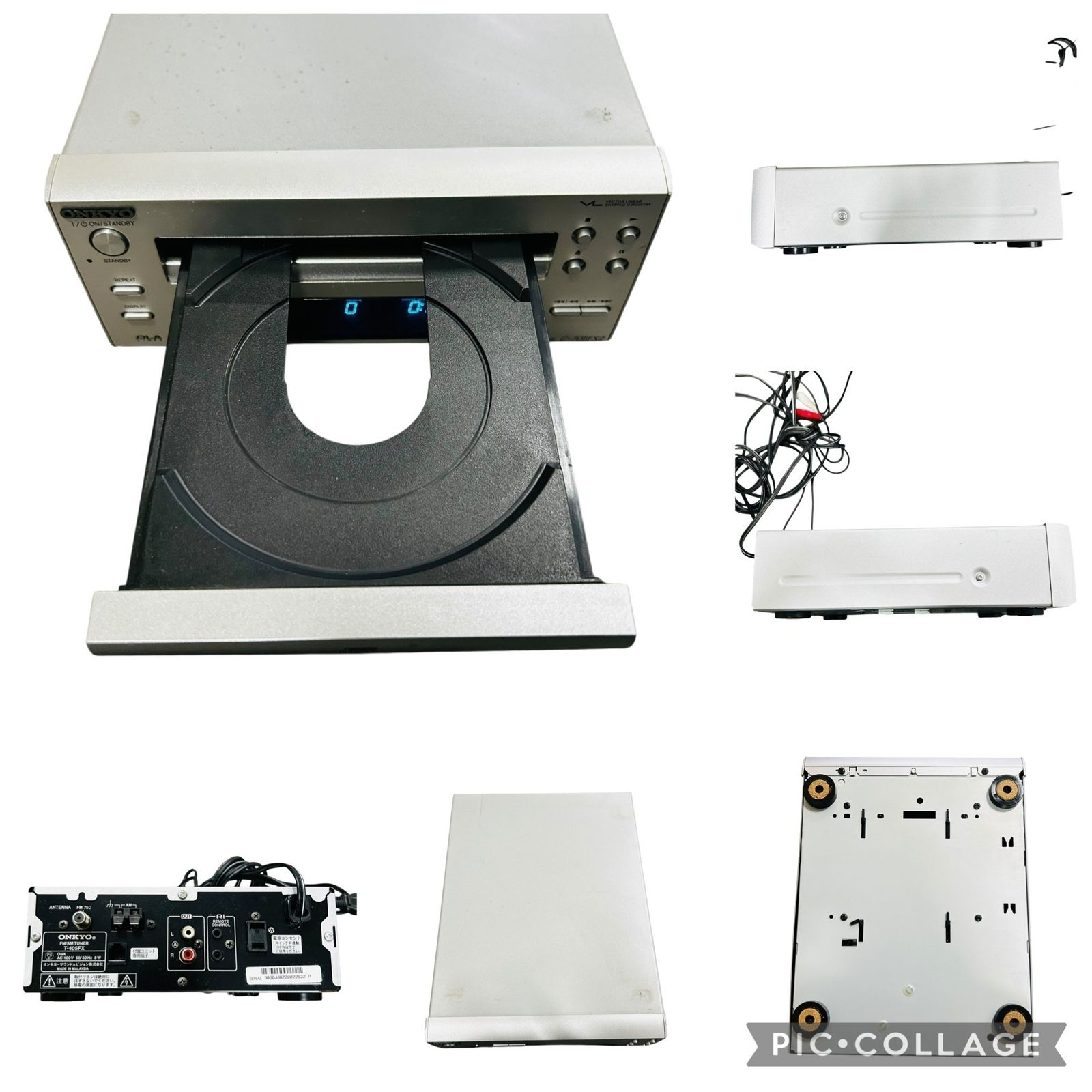 □ONKYO コンポセット A-905FX2 C-705FX2 T-405FX D-D2E アンプ CD