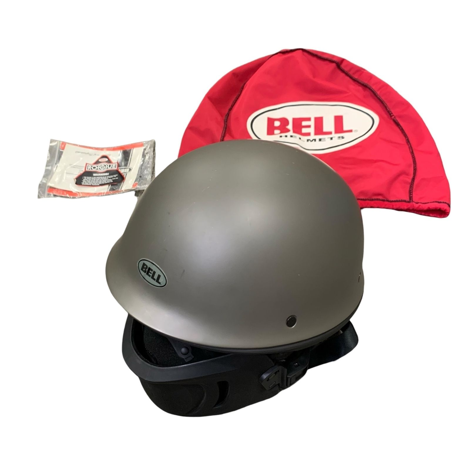 □Bell Rogue ヘルメット M 57-58cm バイク用 DOT認証 フェイスガード