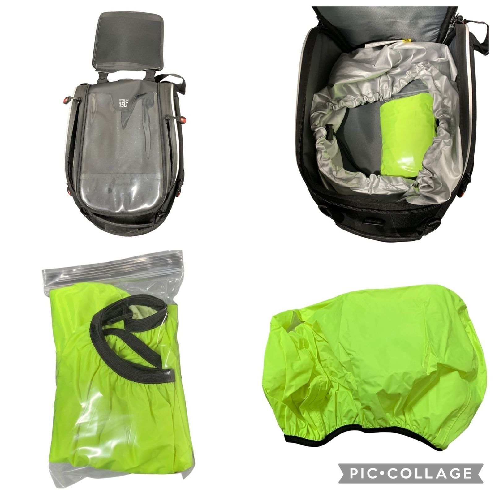 □GIVI XS307 タンクバッグ 15L XSTREAM ナビポケット付き レイン 