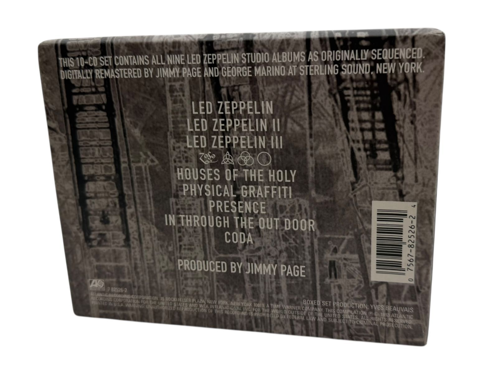 LED ZEPPELIN The Complete Studio Recordings BOX レッドツェッペリン
