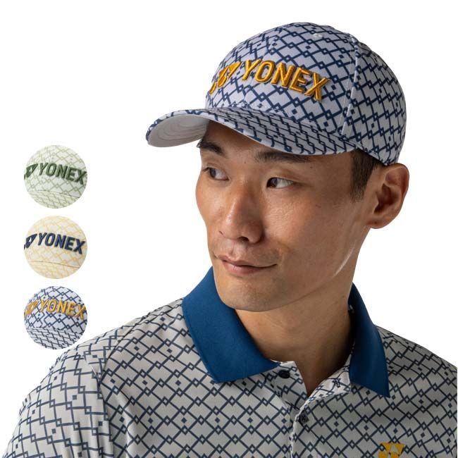 YONEXキャップ ④2026 メッシュキャップ JAPAN - 0 サイバーオレンジ