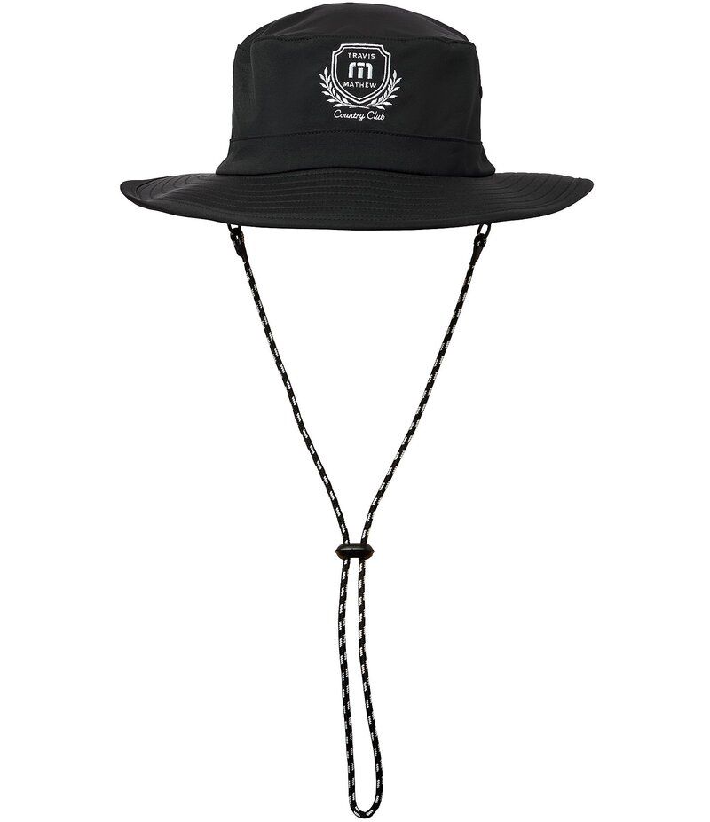 トラビスマヒュー メンズ アクセサリー 帽子 TravisMathew Local Favorite Bucket Hat Black ブラック