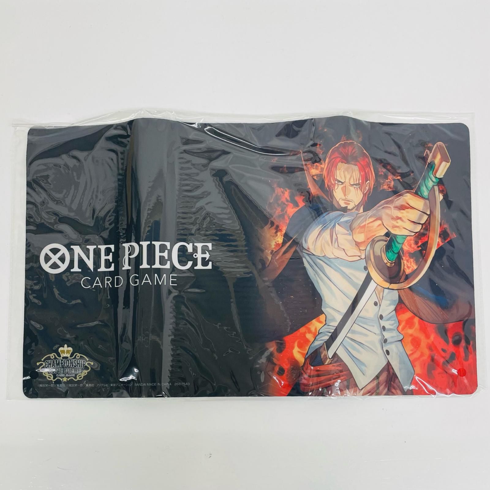 【希少　中国語　未開封】チャンピオンシップ　シャンクス　ワンピースカード 特価品〕シャンクス 【プロモ】《赤》未開封 チャンピオンシップ版OP09