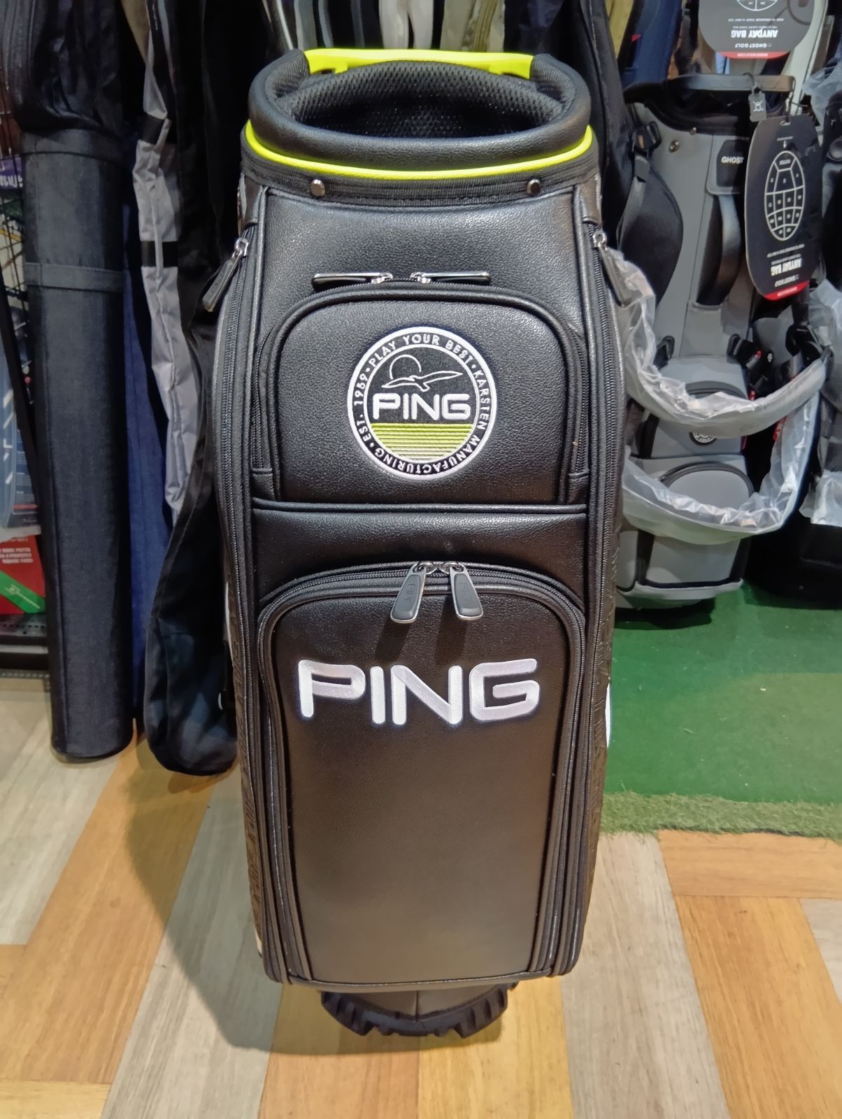 Cb【新品未使用品】PING ピン キャディバッグ CB-N2602 Mr.PING サーフ 