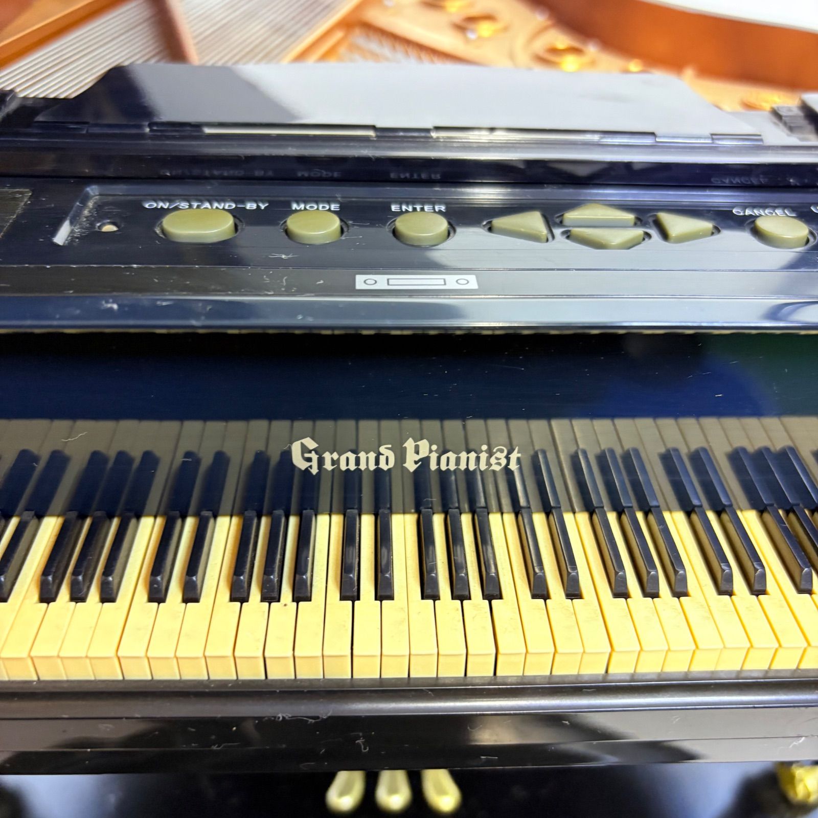 ジャンク】セガトイズ グランドピアニスト 付属品あり（椅子・SDカード
