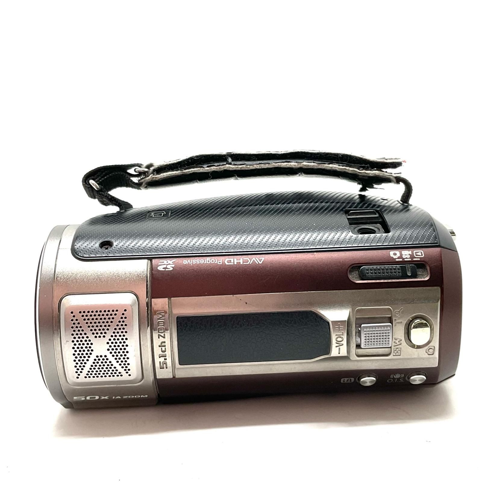 Panasonic デジタルビデオカメラ HC-V620M-T [ブラウン] 動作確認済