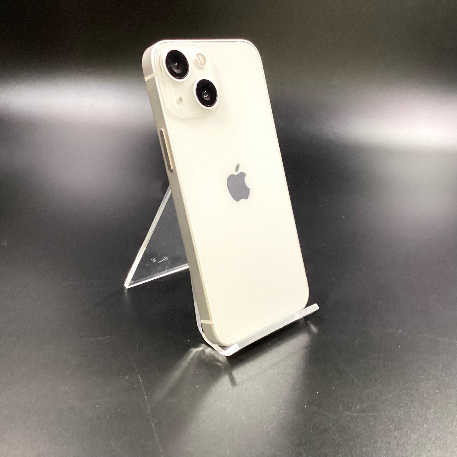 iPhone 13 mini 128GB スターライト docomo SIMフリー 白ロム【難有