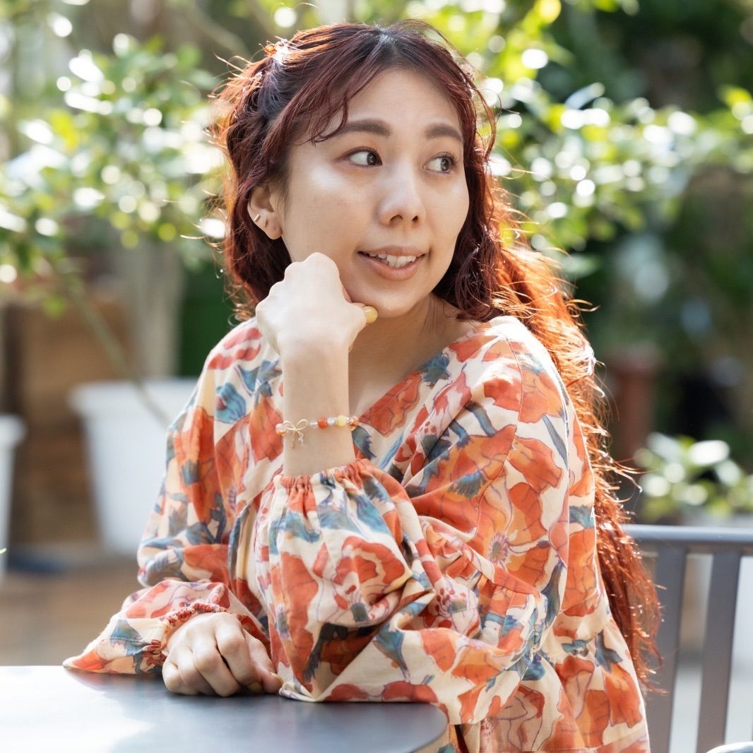 天然石ブレスレット パワーストーン アクセサリー リボン 雫 オレンジ