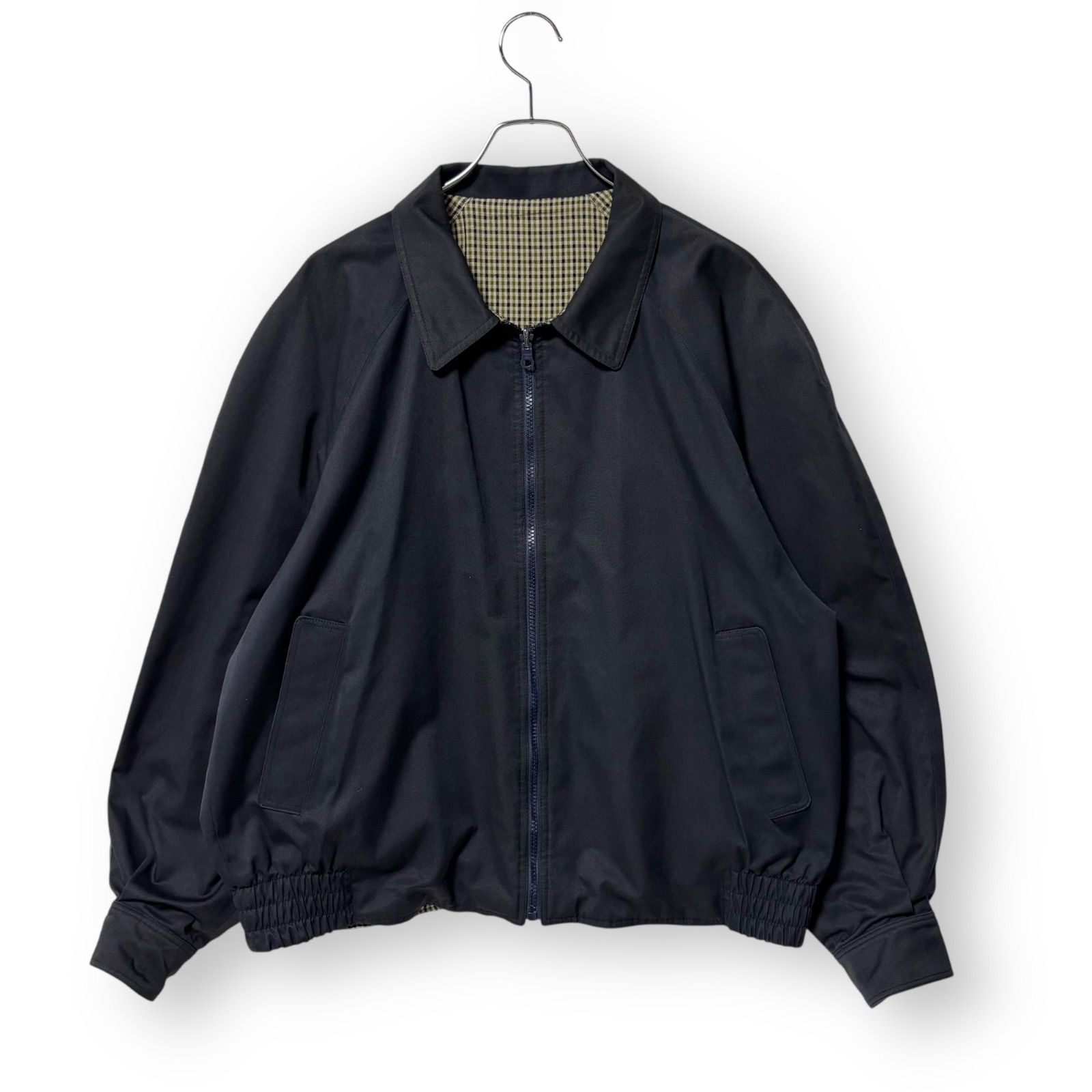 Aquascutum アクアスキュータム リバーシブル スイングトップ ブルゾン 