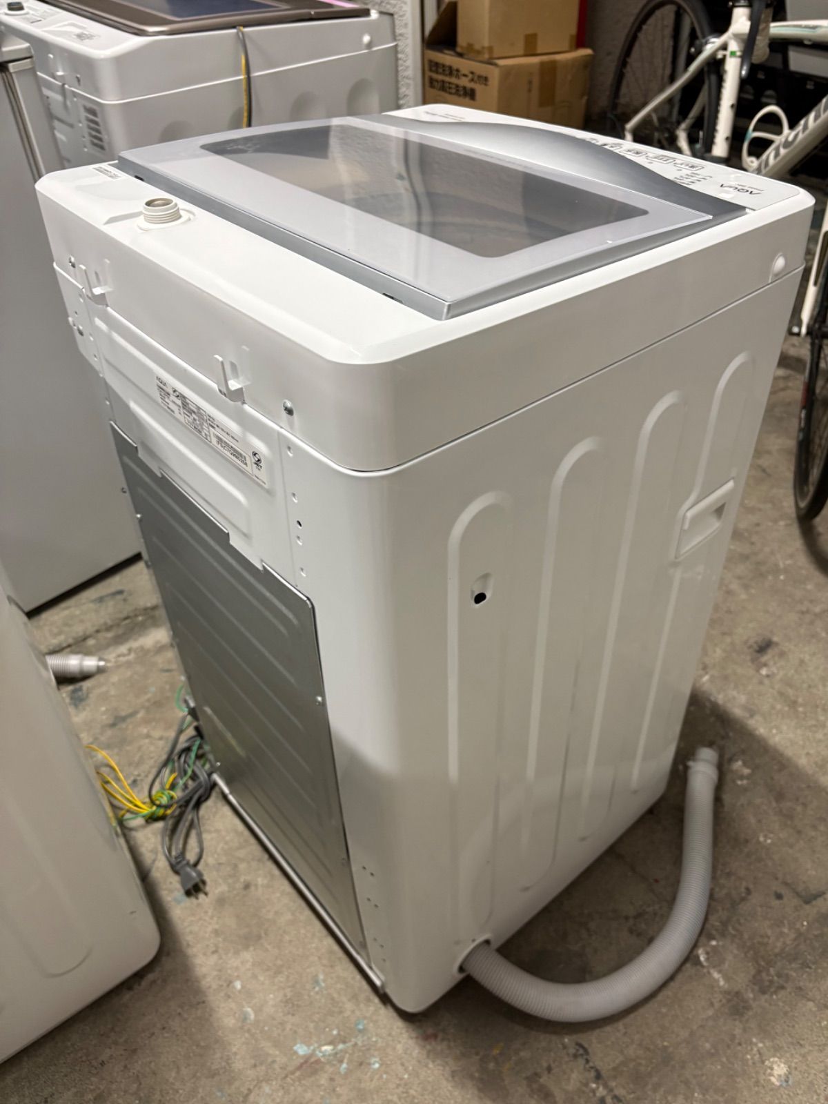全自動洗濯機 AQUA アクア AQW-S6P(W) 6kg 縦型洗濯機 2024年製 - メルカリ
