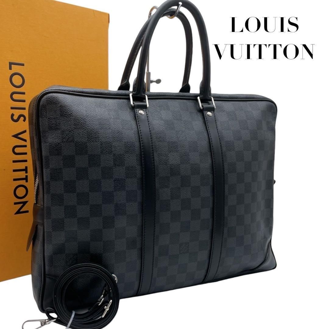 極美品 LOUIS VUITTON ルイヴィトン ダミエグラフィット スティーブ 
