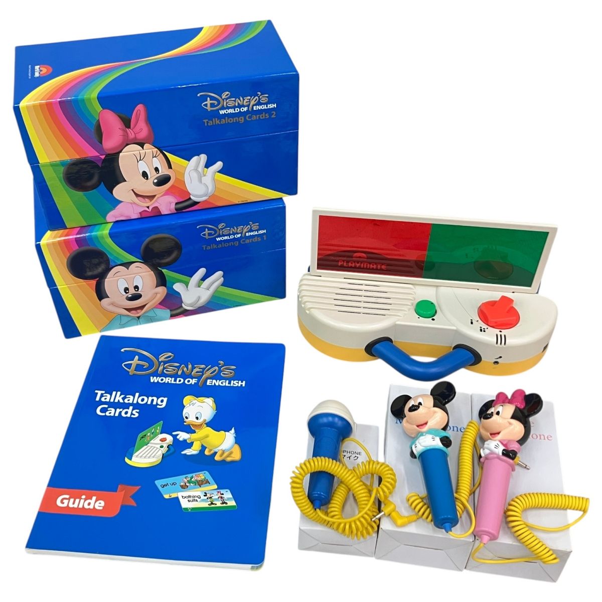 DWE トークアロング 2017購入 カード一部未開封あり ディズニー英語