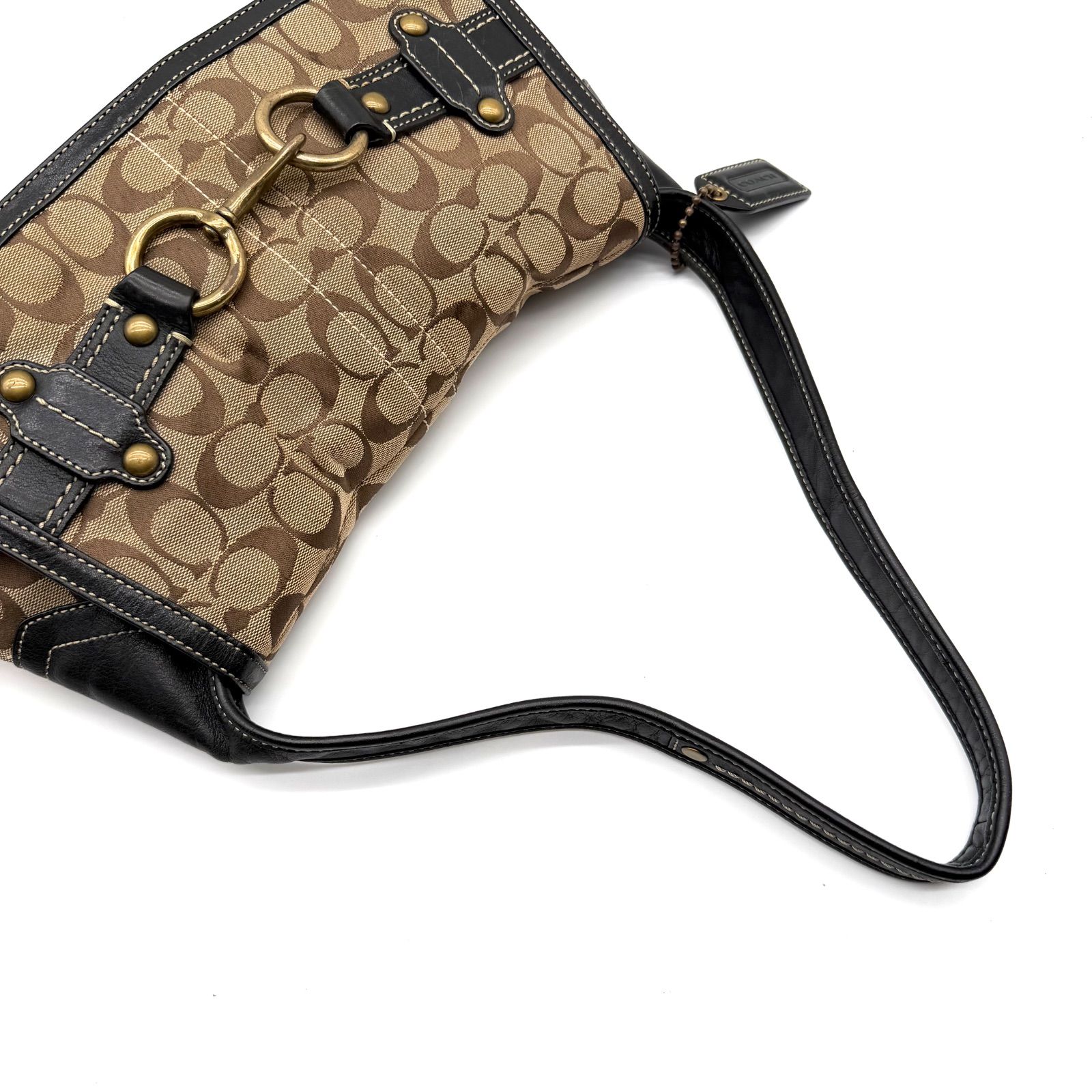 COACH y2k vintage legacy one shoulder bag signature unisexコーチ