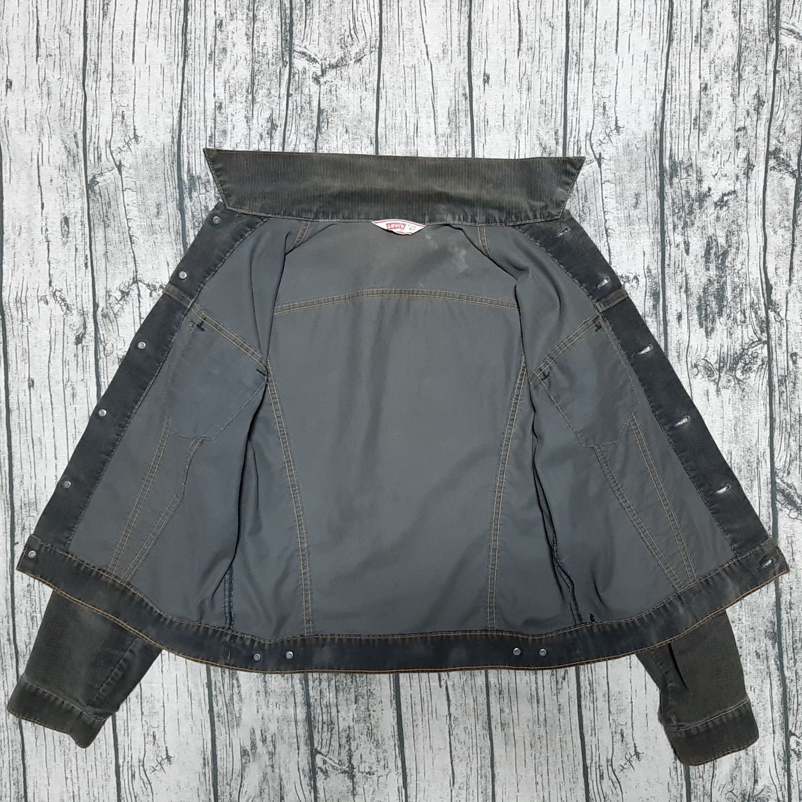 size 42】ブラック 70s Levi
