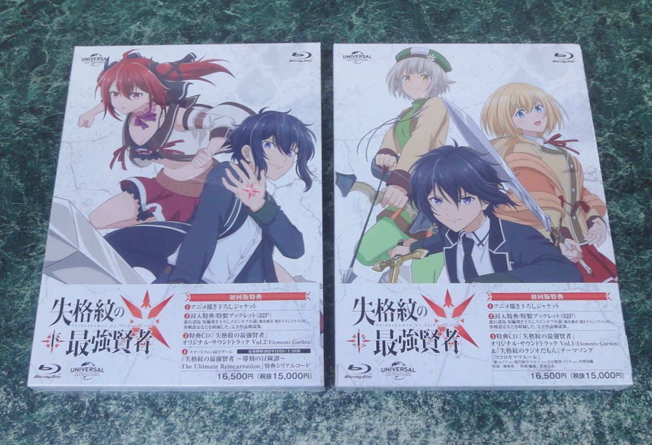 アニメBlu-ray Disc 失格紋の最強賢者 下巻 [初回版] アニメ 失格