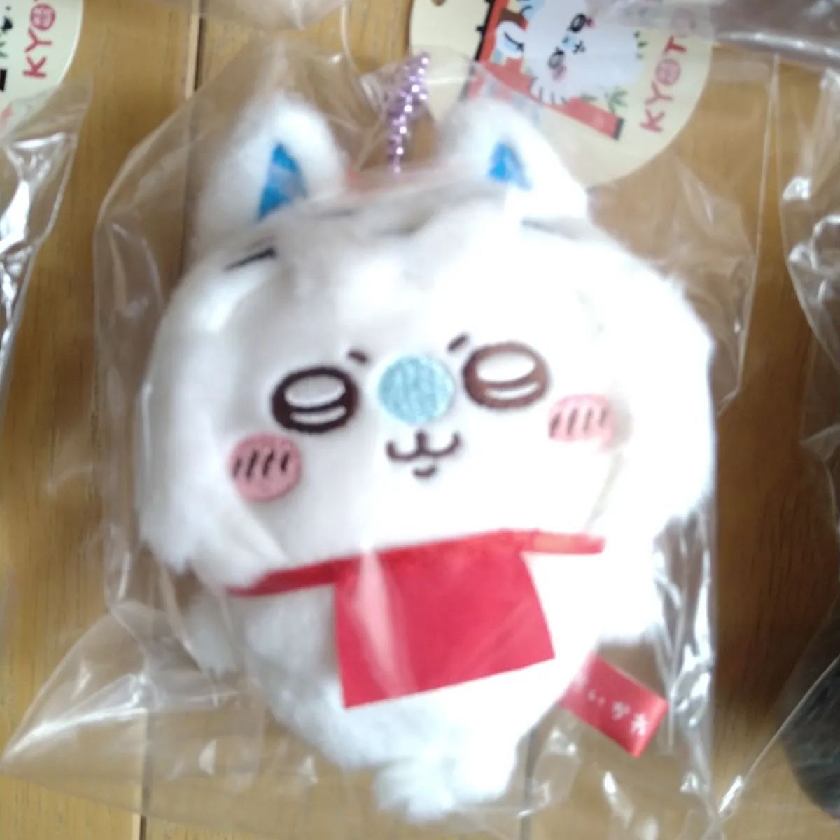 【新品未開封品】京都 伏見稲荷 ちいさわ もぐもぐ本舗 伏見稲荷なマスコット5点セット