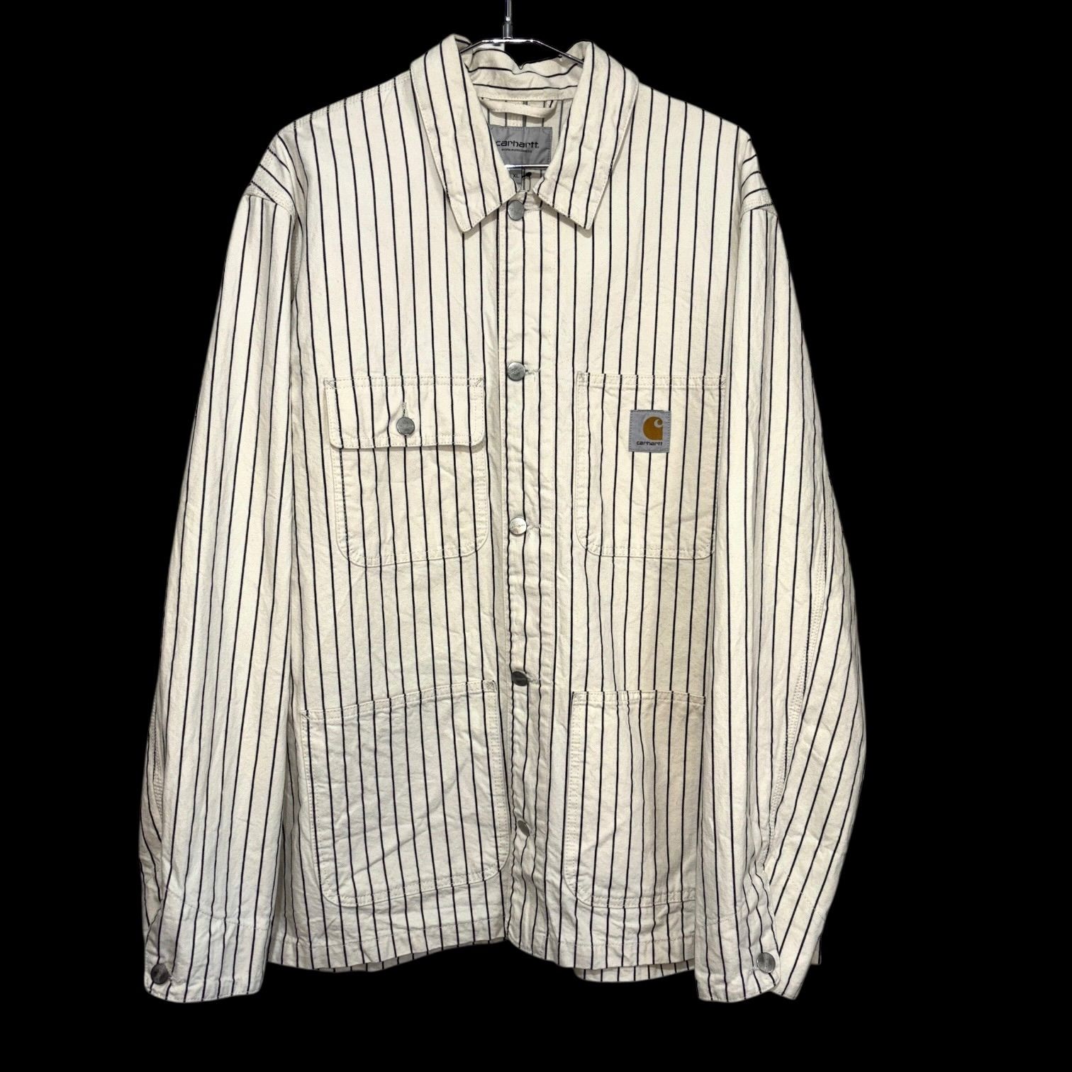 CARHARTT WIP TRADE MICHIGAN COAT XL WHITE NAVY カーハート
