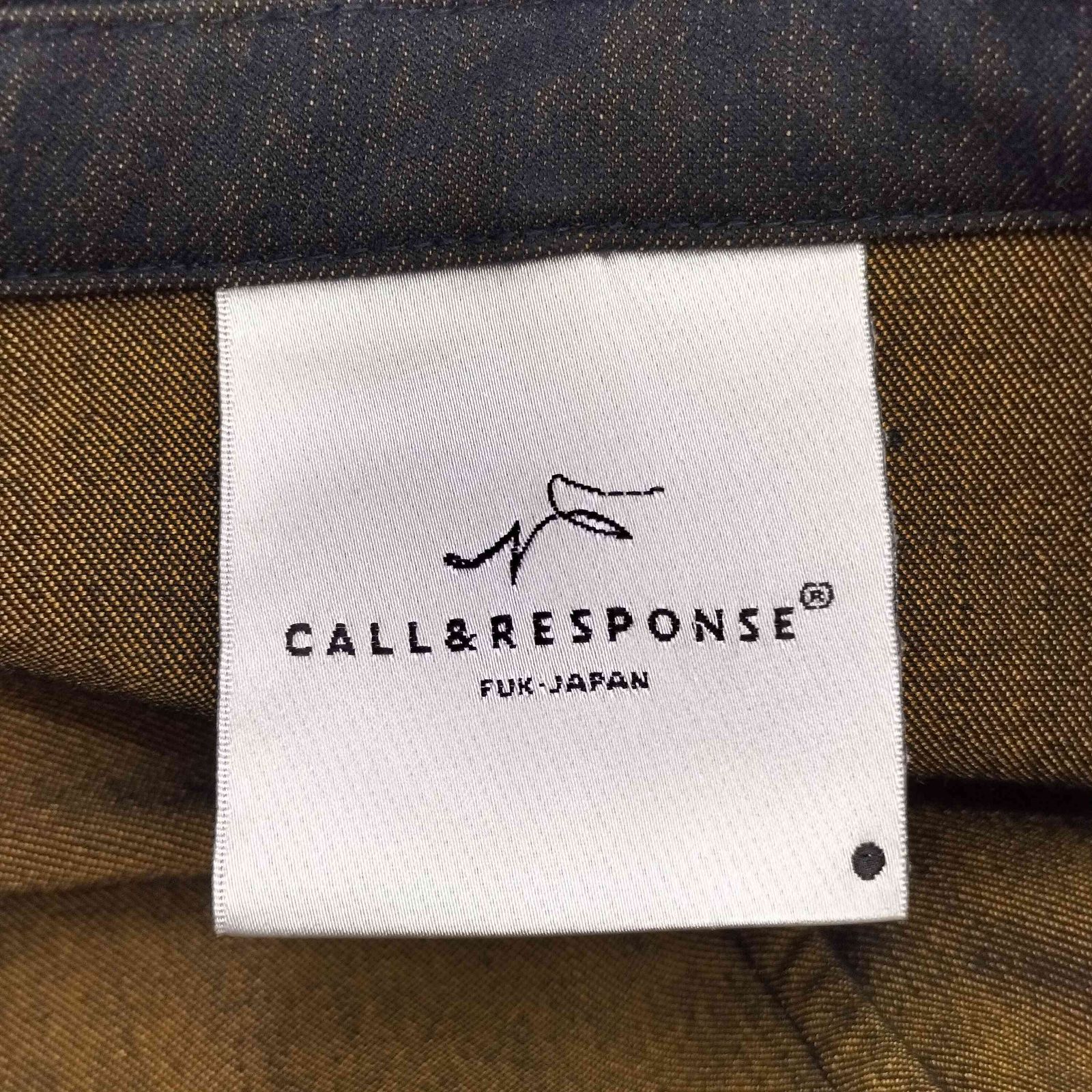 コールアンドレスポンス CALL＆RESPONSE デニムパイルセットアップ