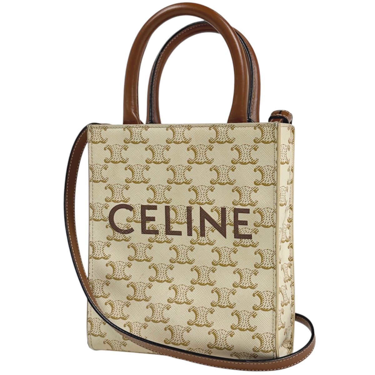 セリーヌ CELINE ミニ バーティカル カバ トリオンフ 2WAY ショルダー