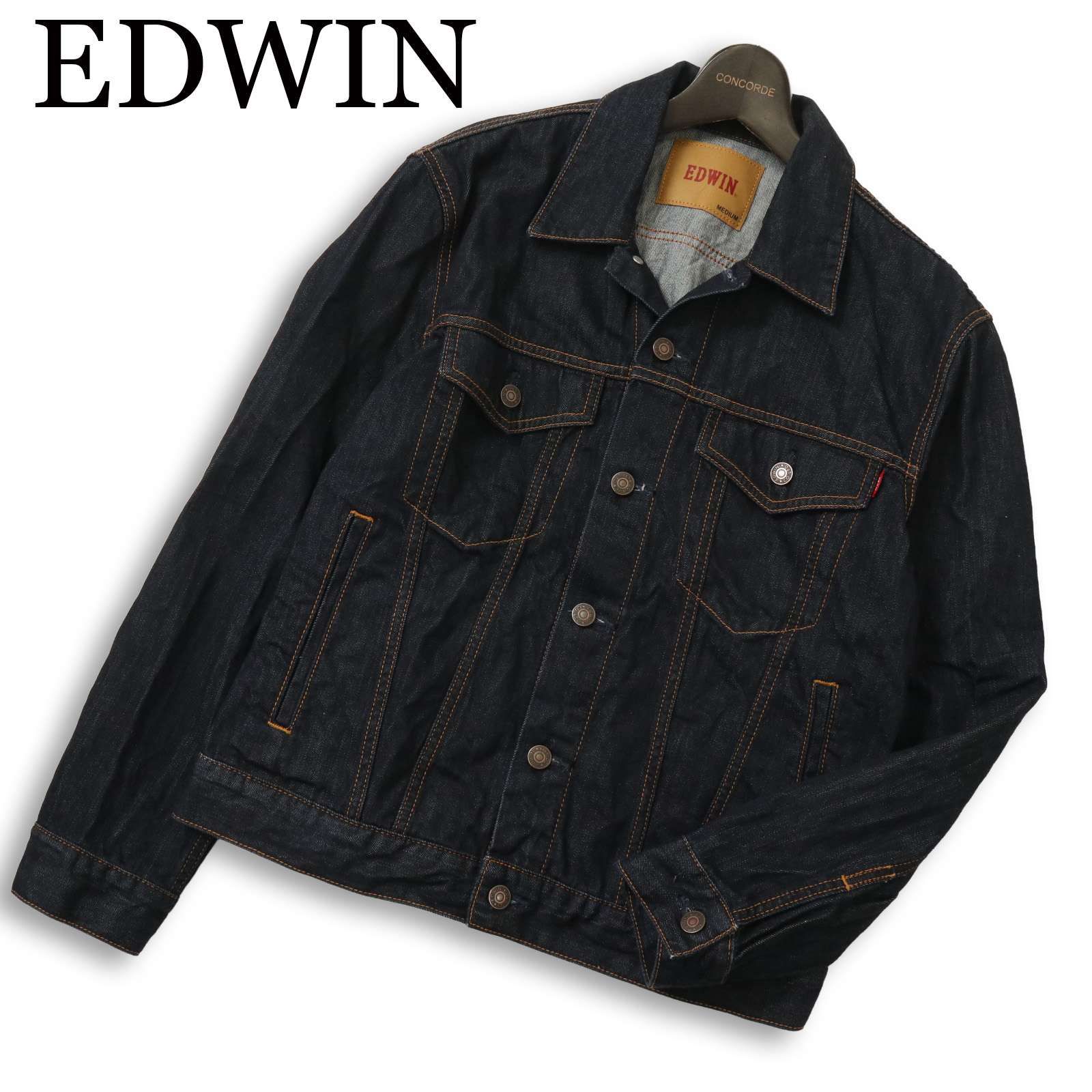 EDWIN エドウィン GET599 通年 インディゴ☆ デニム トラッカー 